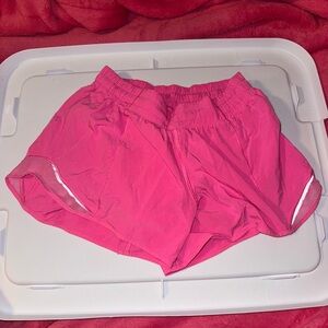 Lululemon Athletica Hot Pink Athletic Shorts